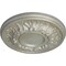 Ekena Millwork Odessa Ceiling Medallion (Fits Canopies up to 2 1/2"), Hand-Painted Flash Gold, 7 1/2"OD x 1 1/8"P CM07ODFLS - alternate 2